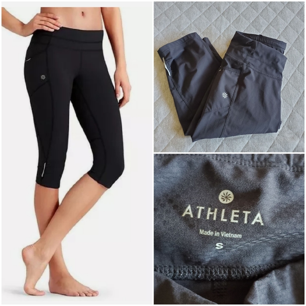 Athleta Dobby Be Free Knicker Leggings
Small